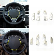Silver Car Steering Wheel M Button Switch Cover for BMW 3 Series E90 E92 E93 M3 /1 Series E81 E82 E8