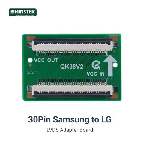 30 Pin LVDS Adapter Converter Board Card Plate for Samsung to LG LCD LED TV Screen Display Panel Rep