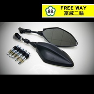 Imitation Competition Style Rear-View Mirror Left+Right One Set M8 M10 Universal Smax/Force/Cygnus/B