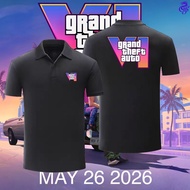 Ready to ship GTA6 Polo comfortable and soft for a relaxing day S-3XL