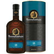 Bunnahabhain - Bunnahabhain 18 Years Single Malt Whisky 布納哈本18年 盒裝 700ml