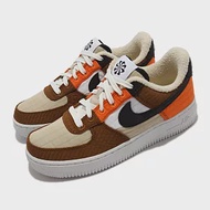 Nike 休閒鞋 Air Force 1 07 LXX 女鞋 經典款 內襯絨毛 拼接鞋面 舒適 穿搭 彩 DH0775-200 24cm RATTAN/BLACK-PECAN