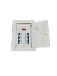 Panel Board 100A 2P Main Himel Miniature Circuit Breaker 2Pole 8 Branches Royu
