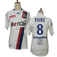 Jersey Original Retro Olympique Lyonnais Lyon Home 2010/2011 Miralem Pjanic 8 Jadul RARE