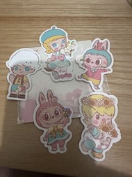 Popland可愛卡通人物貼紙一套