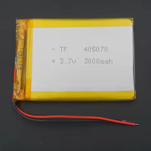 3.7V 3000 mAh 11.1Wh 405070 Rechageable Li-Polymer LiPo Li Battery For GPS Speaker DashCam PAD MID M