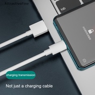 [AttractiveFine] 65W 4A USB C Cable Fast Charging Type C Cable For OPPO Xiaomi Redmi Huawei Samsung Phone Accessories Data Cord Charger USB Cable Att
