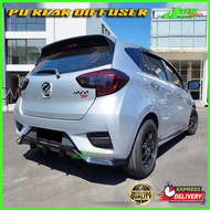 💥Ready Stock💥 Perodua Myvi G3 2018 - 2021 PU Rear Diffuser Sportivo V4 ( Without Paint )