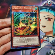 Genuine Yugioh Cards | Speedroid Terrortop | MP24 Quarter Century rare