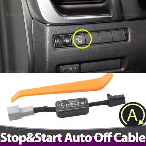 Automatic Start Stop Engine System Off Eliminator Control Sensor Plug Cable Stop Canceller For Nissa