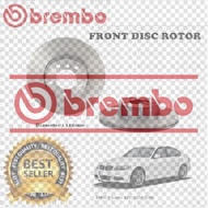 Brembo BMW E90 320d 325i Front Brake Disc Rotor