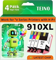 910XL Ink Cartridges for HP Printers Replacement for HP 910 Ink Cartridges Combo Pack 910 Ink Work w