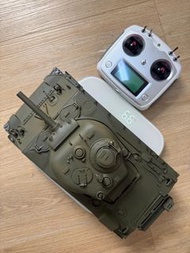 遙控坦克模型連遙控器Tamiya 56014 1/16 RC M4 Sherman 105mm Howitzer 