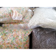 [Cereal]BUBBLE RICE Puffed rice WHITE /COCOA /COLORFUL / bertih beras