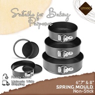 Non-Stick Spring Form Pan 6"/7"/8"
