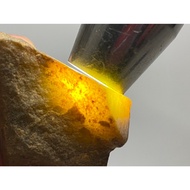 [Guatemala Rough Stone] 70g AA-154 Yellow Jade Small Boutique Stone Skin Warm Pocket Play Melon Mate