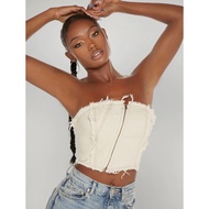 Torn Zipper Tube Shirt