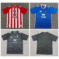 Sunderland football shirts, home and away teams, short sleeve, sizes S-4XL.