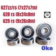 [ 10 Bearings 627rs/zz * 628rs * 629rs OKO plastic cap ]
