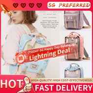 Doughnut[SG stock Fast Shipping]HK Doughnut Macaroon Classic 16L Backpack Classic School Bag Travel 