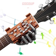 GOGUVO Guitar Teaching Presser, Portable Guitar Practice Aid Acoustic Guitar Chord Presser, Gifts Gu