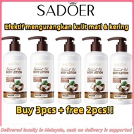 SADOER Nourishing Coconut Oil Body Lotion 300ml Whitening Moisturizing Amino Acid Whitening Moisturi