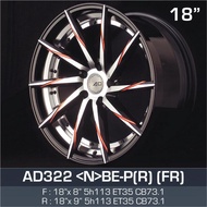 AD 18 inch 8JJ/9JJ 5X113 ET35 ORI CAR SPORT RIMS WHEELS AD322