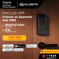 Aqara Smart Lock U400 Includes Hub M100 Global Version DL-D06D Black