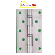 BELLEZA ENGSEL ST STEEL BZ25 5X3 4BB SLIM LINE US32D SET