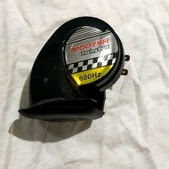 Universal 12v 600hz snail horn without riley