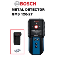 (NEW) BOSCH GMS120-27 Wall Scanner and Stud Finder, Detects Wood, Metal, and Live Wires