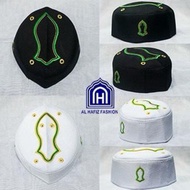 ALSaba Black and White Capal Cap