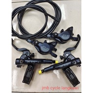 SHIMANO DEORE SLX M7100 HYDRAULIC DISC BRAKE SET 2 PISTON