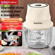 Processor Meat Grinder Glass,Blender Garlic Chopper Electric Food Chopper Portable Blender Food