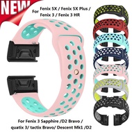 For Garmin Fenix 5X / 5X Plus / Fenix 3 / 3 HR Quick Fit Watch Band Strap Bracelet