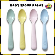 Set Sudu baby  (4pcs) pink, yellow, blue, green baby spoon