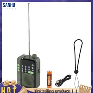 【SG36】NONTAUS C90 Mini Pocket FM Radio Digital Radios Receiver Wireless Bluetooth MP3 Speaker with L