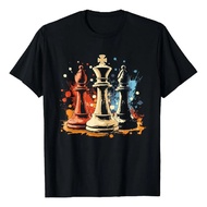 Camiseta Chess Bishop And King Graffiti