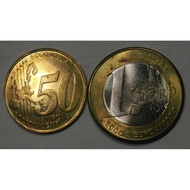 Vatican 2000 Euro Sample Coins Two Pieces One Pair (Not Circulating)