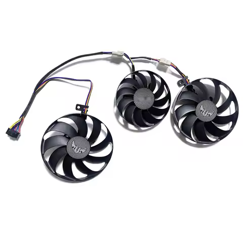 FDC10H12S9-C FD7010H12S/D 7PIN RX5700 5600XT GPU FAN For ASUS Radeon RX 5600 5700 XT TUF X3 EVO OC G