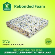 REBONDED Foam / Seat Cushion / Floor Seat Cushion 50 x 50