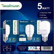 Takasimurah LED Bulb T 5W 10W 15W 20W 30W 40W Bright and Economical