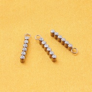 ASTM-F136 titanium Jewelry Findings Handmade Simple Trendy Pendant Earring Accessory--P436