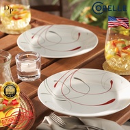 Original USA Corelle Splendor Loose Item (Soup Plate 21cm/Serving Bowl 1L/Dinner Plate 26cm/Square Cereal Bowl 680ml)