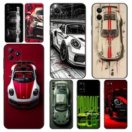 Porsche 911 GT3 RS Stylish Sports Car PC-3 for realme 12+13 note 50 60X X Lite XT X2 V13 V23 GT neo 
