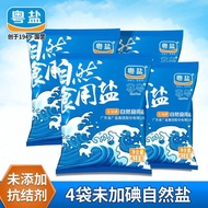 [Iodine-Free Sea Salt] Guangdong Salt Uniodized G Nature Edible Salt Iodine-Free Salt for Household 