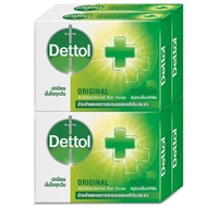 LeeMart สบู่เดทตอล แพค 4 ก้อน สีเขียว Dettol 60G สบู่ Dettol สบู่ฆ่าเชื้อ สูตร ออริจินอล สีเขียว ขนาด 60 กรัม