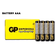 GP Supercell Super Heavy Duty AAA Battery 1.5V (40 pcs / Box)