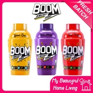 (FRESH BATCH) MBHL Boom Energy Shot 60ml Energy Drink Shot Lemon Lime Blackcurrant Tutty Fruity Minu
