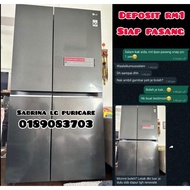 PETI SEJUK ANSURAN LG SMART INVERTER RM100 SEBULAN (BACA DETAIL)